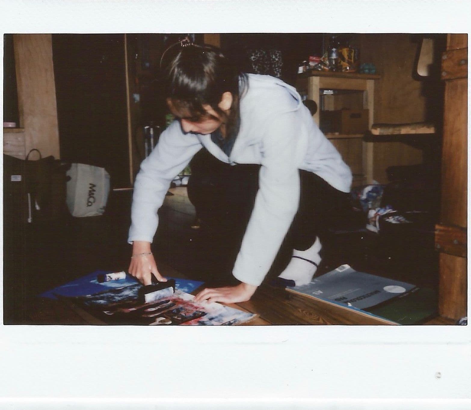 Working in my Bothy Studio - Andrea Christodoulides